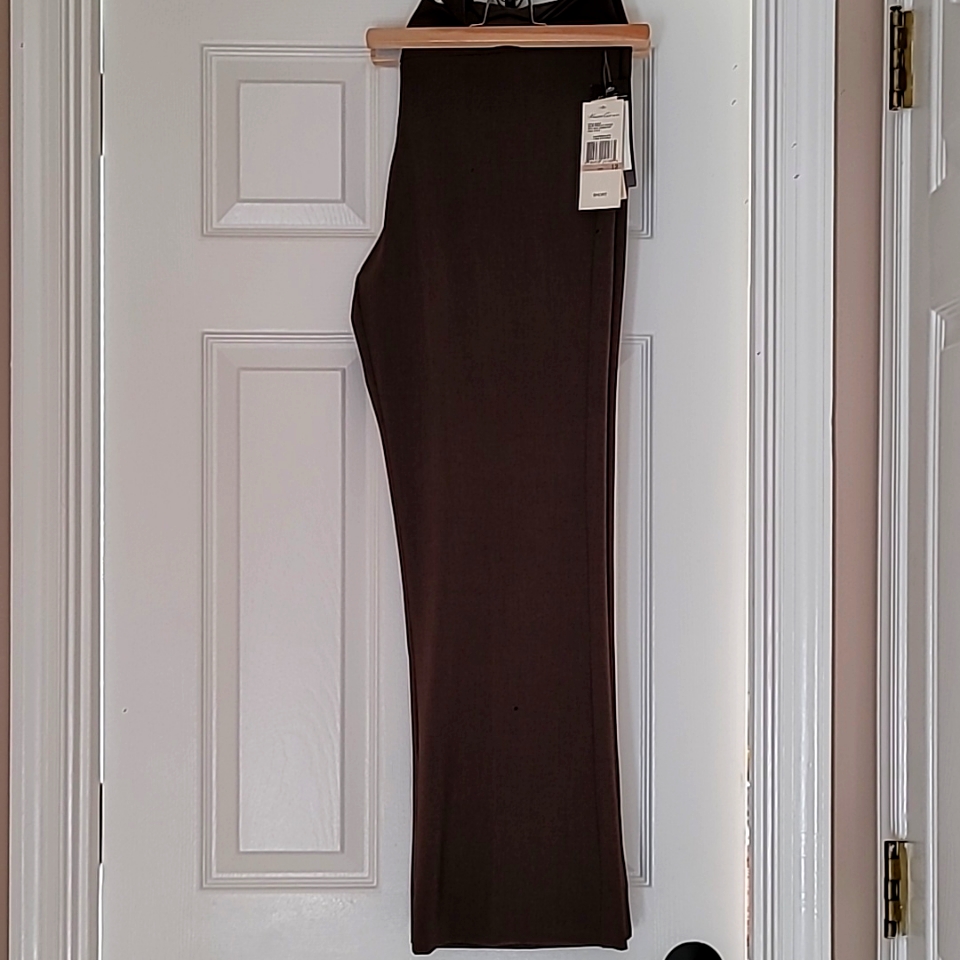 New With Tags - Women's Dress Pants - Kenneth Cole - Chocolate Heather, Size 12s